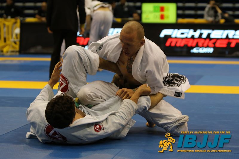 James competing in a Jiu Jitsu Tournament