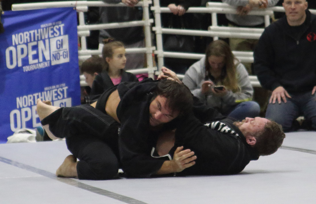 Walter controlling the position for the win