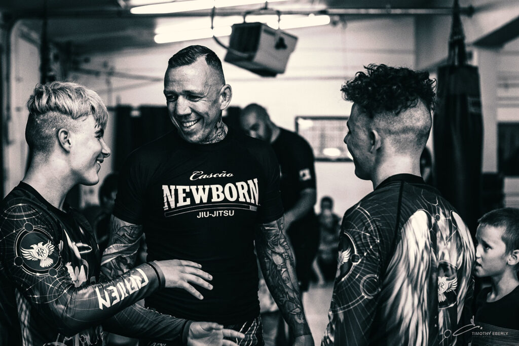 James Weed Black Belt coach of Newborn Jiu Jitsu